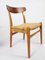Dining Chairs Model Ch23 by Hans J Wegner for Carl Hansen & Son, Denmark, 1950s, Set of 4, Image 2