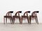 Chaises en Teck de Orte Mobelfabrik, Danemark, 1970s, Set de 4 4