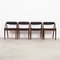 Danish Teak Chairs from Orte Mobelfabrik, 1970s, Set of 4 1