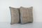 Turkish Anatolian Square Rug Handmade Cushion Covers, Set of 2 3