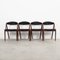 Danish Teak Chairs by Kai Kristiansen, 1970s, Set of 4 1