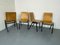 Modernistische Mid-Century Esszimmerstühle aus Schichtholz von Roland Rainer, 1950er, 4er Set 9