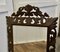 French Carved Gothic Oak Wall Mirror, 1890s 6