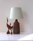 Mid-Century Modern Scandinavian Pottery Table Lamp by Anagrius, 1970s 7