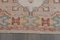 Vintage Turkish Rug Runner in Beige Pink Rug, 1960s, Image 7