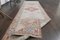 Tapis de passage Vintage en Tapis Beige Rose, 1960s 3