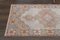 Tapis de passage Vintage en Tapis Beige Rose, 1960s 9