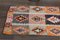 Turkish Rug Orange Rug, 1960s 7