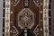 Vintage Turkish Brown Wool Runner Rug, 1960s 4