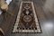 Vintage Turkish Brown Wool Runner Rug, 1960s 1