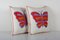 Housses de Coussin Suzani, Ouzbek Butterfly Wild Life, Set de 2 3