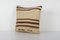 Vintage Striped Organic Hemp Kilim Cushion Cover 2