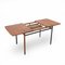 Extendable Teak and Metal Table, 1960s 6