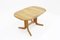 Vintage Danish Oval Dining Table, 1960s, Image 1
