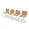 MrR10 Chairs by Mies Van Der Rohe, 1990s, Set of 4 4