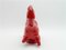 Cheval Romain en Céramique Rouge sur Socle par Aldo Londi pour Bitossi Raymor 9