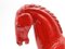 Cavallo romano su zoccolo in ceramica rossa di Aldo Londi per Bitossi Raymor, Immagine 2