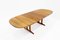 Vintage Danish Oval Extendable Dining Table from Glostrup, 1960s 2