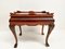 Antique Chippendale Tea Table in Burr Walnut, Image 7