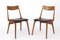 Boomerang Dining Chairs in Teak by Alfred Christensen for Slagelse Mobelvaerk, 1950s, Set of 2 1