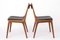 Boomerang Dining Chairs in Teak by Alfred Christensen for Slagelse Mobelvaerk, 1950s, Set of 2 2