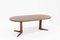 Vintage Danish Round Extendable Dining Table from Skovby Mobelfabrik, 1960s 3