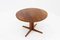 Vintage Danish Round Extendable Dining Table from Skovby Mobelfabrik, 1960s 1