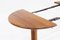 Vintage Danish Round Extendable Dining Table in Teak, 1960s, Image 3