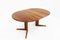 Vintage Danish Round Extendable Dining Table in Teak, 1960s 8