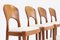 Vintage Danish Teak Dining Chairs, 1960s, Set of 4 7