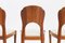 Vintage Danish Teak Dining Chairs, 1960s, Set of 4, Image 3