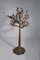 Artista italiano, Escultura de árbol modernista, años 20, metal dorado, Imagen 1