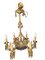 Bronze Chandelier with Crystal Pendants 1