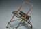 Vintage Italian Bar Cart in Brass and Lacquered Wood by Cesare Lacca, 1950, Image 2