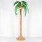 Rattan Stehlampe aus Kokosnussbaum, 2000er 1