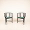 Stühle im Stil von Ernest Archibald Taylor 1980, 2er Set 5