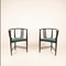 Chairs in the style of Ernest Archibald Taylor 1980, Set of 2, Image 2