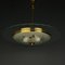 Vintage Disk Chandelier attributed to Pietro Chiesa for Fontana Arte, Italy, 1940s 20