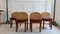 Small Vintage Italian Chairs in Velvet and Wood, Set of 2 9