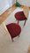 Small Vintage Italian Chairs in Velvet and Wood, Set of 2 5
