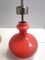 Large Vintage Italian Orange Table Lamp by Carlo Nason, 1970s 8