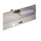 Mid-Century Gilt Metal Wall Lights by Fase for Fase, Set of 2, Image 3