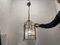 Lámpara colgante de cristal tallado, años 70, Imagen 8