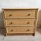 Mid-Century Rattan 3 Drawer Chest of Drawers 9