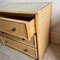 Mid-Century Rattan 3 Drawer Chest of Drawers 5