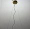 Lámpara colgante Rod de latón de cristal de Murano, años 80, Imagen 3