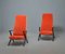 Swedish Triva Lounge Chairs in Velvet by Bengt Rudas, Set of 2 3
