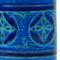 Vaso Rimini blu in ceramica di Aldo Londi per Bitossi, Italia, anni '60, Immagine 3