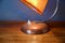 Lámpara de mesa Art Déco de cobre y resina, años 30, Imagen 3