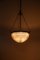 Lámpara colgante de techo Holophane, años 20, Imagen 8